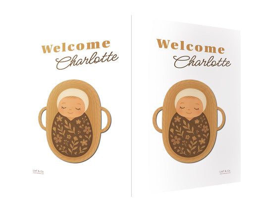 Rustic Floral Basket